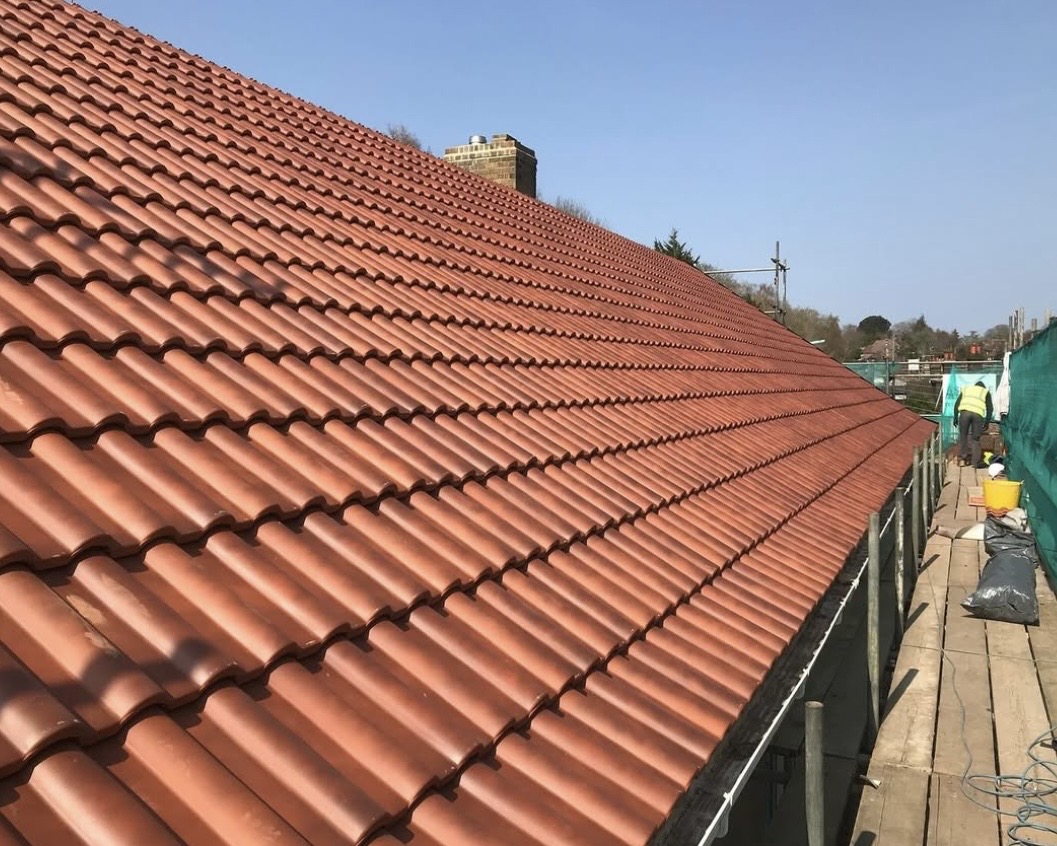 Clay Double Romans using Clay Double Romans in Haywards Heath — Countywide Roofing