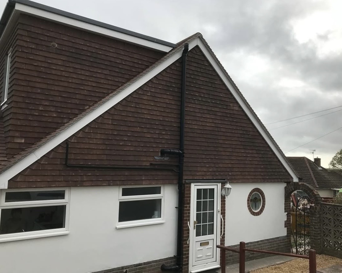 Strip & re-tile + loft conversion using Sandtoft Sandown Plain in Shoreham-by-Sea — Countywide Roofing